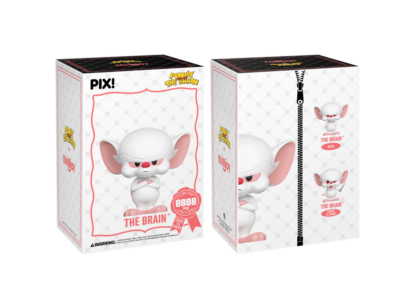 Master Case PINKY AND THE BRAIN PIX! The Brain: Pondering World Domination